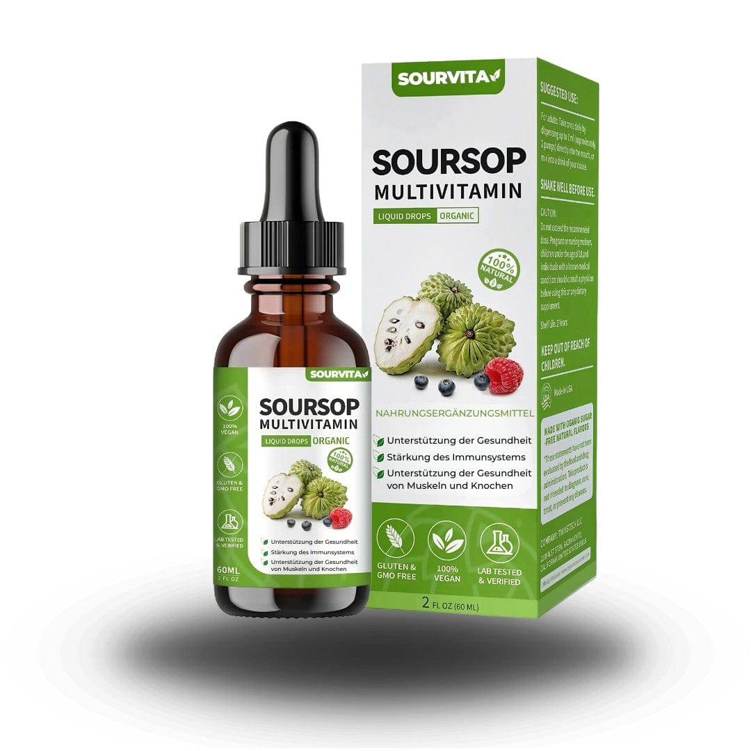 Soursop Multivitamin Liquid Drops – 60ml - SOURVITA